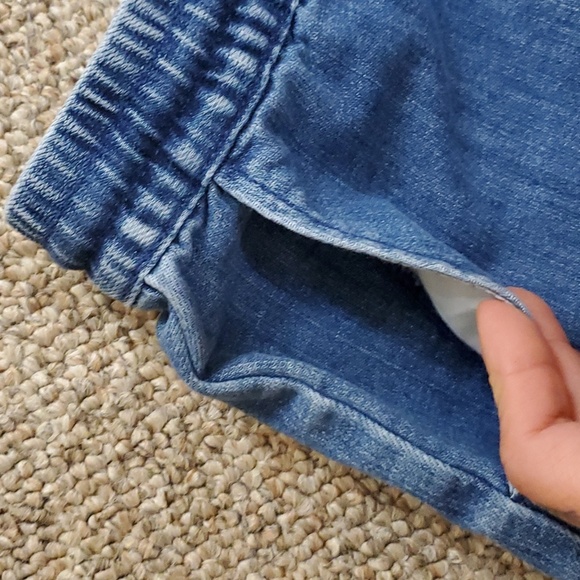 Aerie Blue Jean Shorts Size Small - Picture 5 of 7